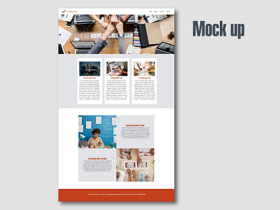 Complete website mock-up mock up mock up mockup mockups web web design webdesign website website design