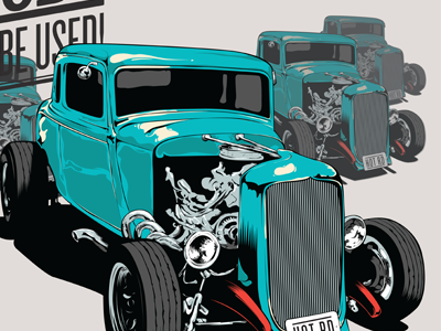 Hot Rod 2 illustration vector