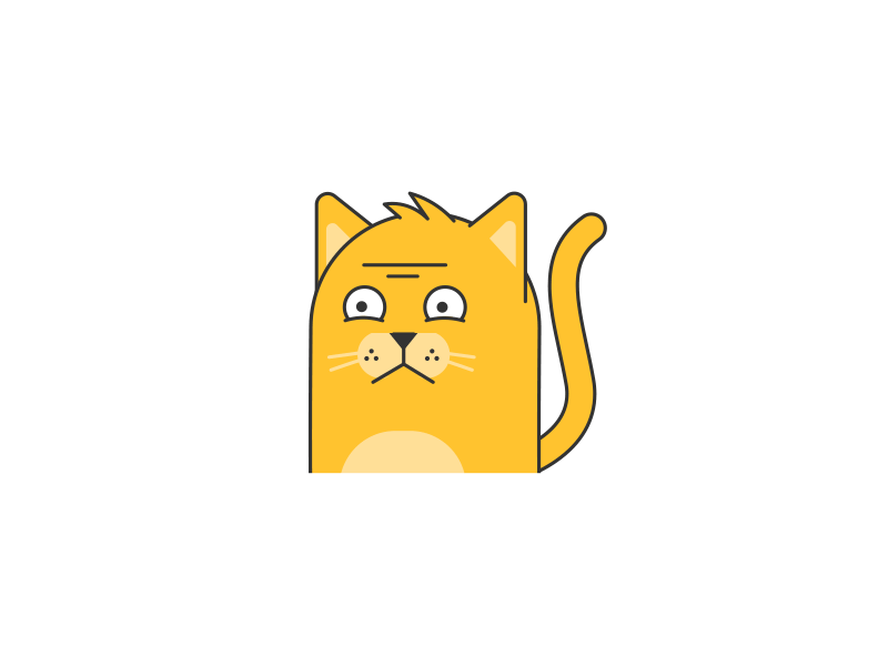 Cat lol by Michael Young on Dribbble