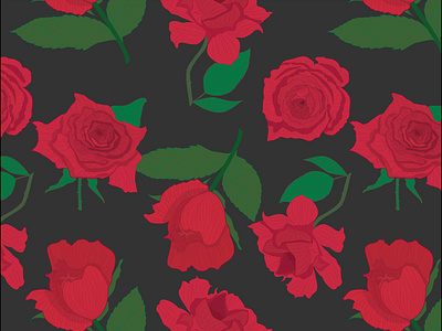 red roses