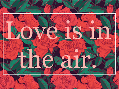 Love is in the air