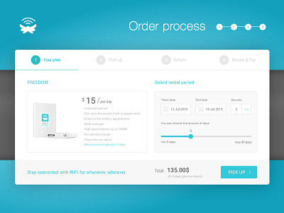 Order Process Liberty Internet