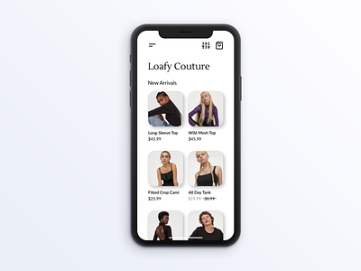 Loafy Couture — Fashion eCommerce App