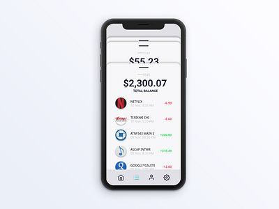 Swiss — Finance App Concept