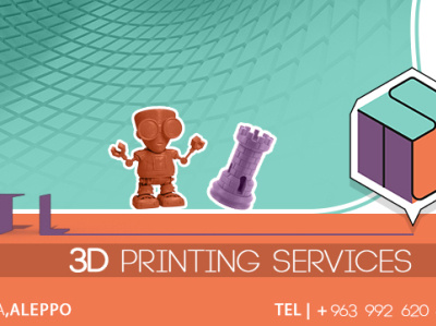 "STL 3D Printing services" Cover Design