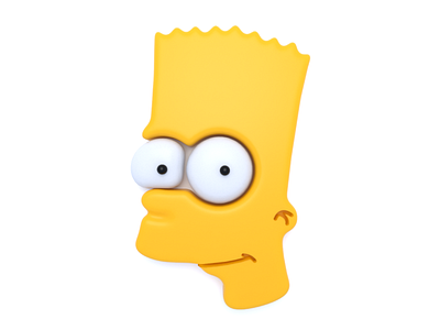 Bart Simpson 3d 3d illustration bart bart simpson c4d character character design cinema 4d cinema4d clean color concept design graphic art graphic design simpsons the ssimpsons visual