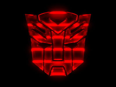 Autobot autobot autobot logo autobots c4d cinema 4d cinema4d design digital digital art face graphic design illustration logo render robot transformer transformers