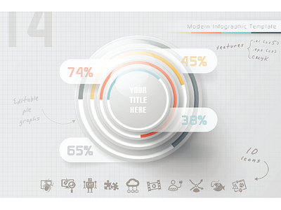 Infographic Pyramid graph infographic infographic template infographics modern pie presentation pyramid realistic template vector visualization