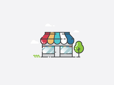 Grocery store animation by Infographic Paradise Design on Dribbble