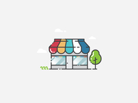 Grocery store animation by Infographic Paradise on Dribbble