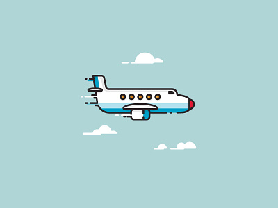 Airplane - Infographic template air airplane aviation badge flying icon illustration infographic pictogram sky vector