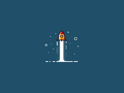 Rocket launch - minimalistic version