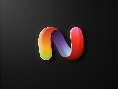 Gradient N logo