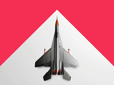 Fighter Jet MIG-29 - Vector Illustration aircraft design fighter aircraft fighter jet fighterjet illustration illustrator jet fighter jetfighter mig military realistic