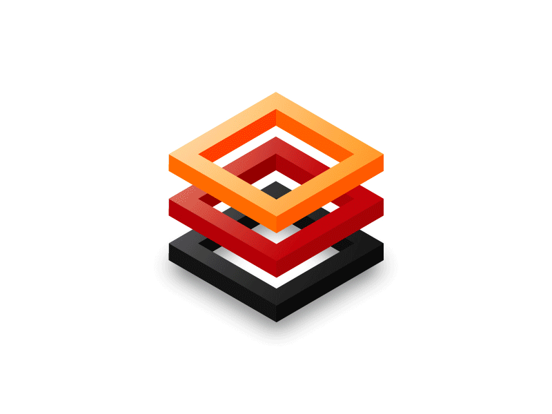 Geometric Exploration - from sketch to result 3d animation art concept design geometry gif isometric motion ui unique web