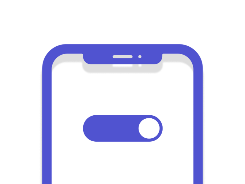 Notch Control - Motion Design animation design gif interaction interface iphonex motion design notch notch control phone concept ui ux