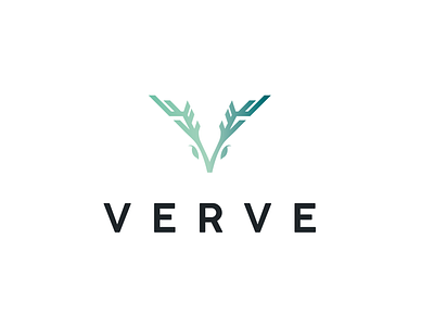 Verve (deer logo) animal art deer design geometric illustration minimal minimalist logo modern sleek