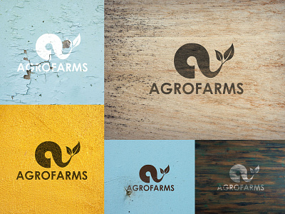 AGRO FARMS LOGO agriculture agro barn corn cow dairy eco farm farmer farming food fruit grain grape grass harvest hay industry land milk