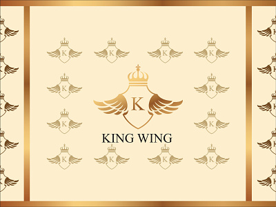 King wing- Logo design animal animals auto boutique club crown fly football home hotel house k king leo lion luxury outdoor phoenix real estate restaurant