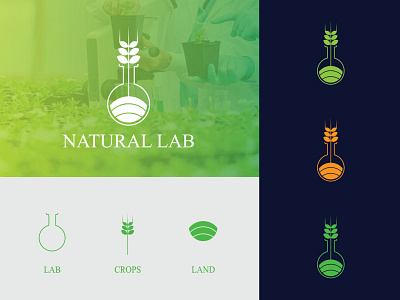 NATURAL LAB- Logo design aroma beauty bottle cosmetics fashion flower flowers foil fresh freshness green lifestyle luxury nature oil parfum parfume perfume pink purity