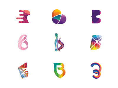 LOGO Alphabet: letter B app b brand branding business coding company corporate design energy host hosting identity internet letter logo logo letter b logotype modern network