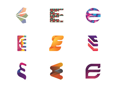 LOGO Alphabet: letter E