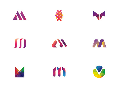 LOGO Alphabet: letter M