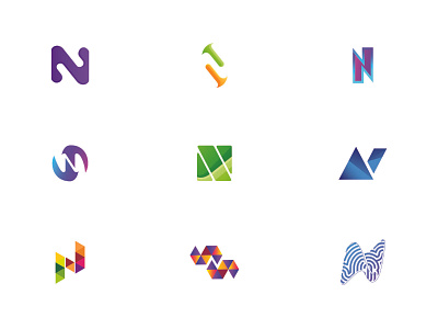 LOGO Alphabet: letter N