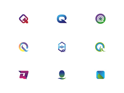 LOGO Alphabet: letter Q alphabet app brand branding creative creativity design energy graphic image initial letter logo media modern multimedia professional q q letter q logo
