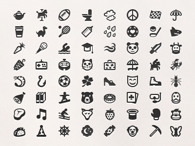 Map Glyphs glyph glyphs icon icons map pictogram