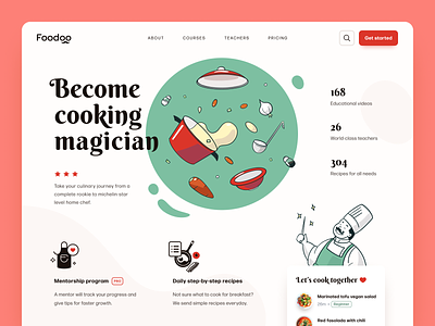 Foodoo Cooking Academy Website