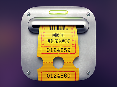 Slot-Machine Icon app icon ios ipad iphone
