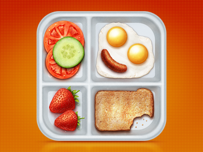 FoodApp app icon ios ipad iphone