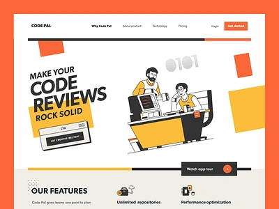 Code Pal Website backend check code code check coding data developers development frontend interface programming review service startup tech ui ux web website