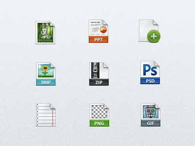 File Types Icons icon icons stock