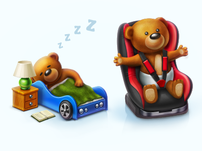 Bears icon icons illustration