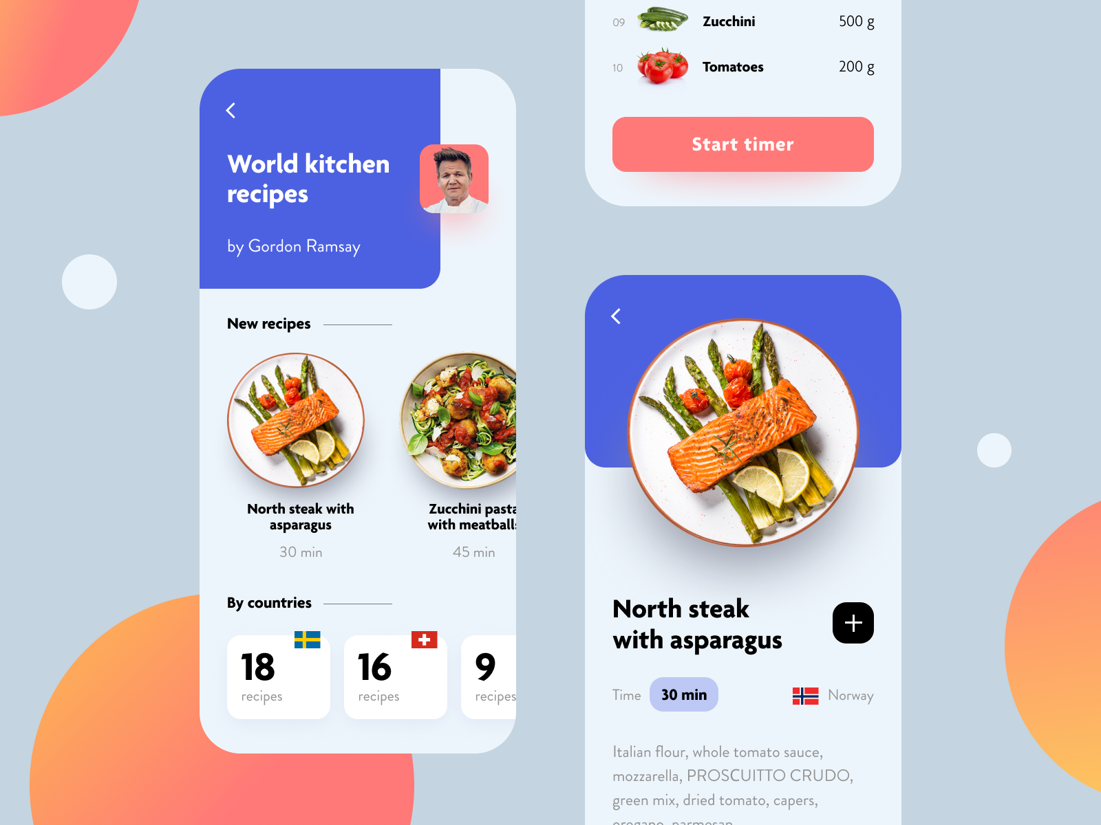 my recipes app