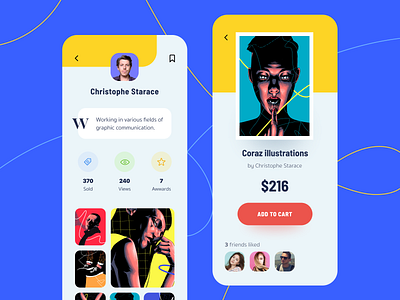 Artshop App Concept