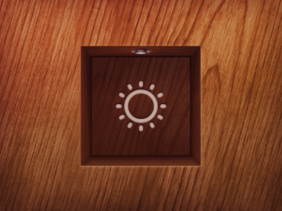 Wood Button Animation