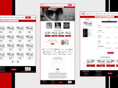 THE EYE DOCTOR UI DESIGN eye uidesign