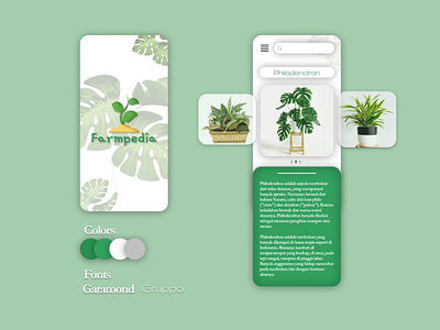 Green || Plant || Mobile App app design illustration mobile ui ui