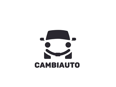 Logo animation for Cambiauto 2d animation animation auto automotive brand design brand identity branding car character character design design goldenratio handshake illustration logo logo design product design ui walking walking cycle