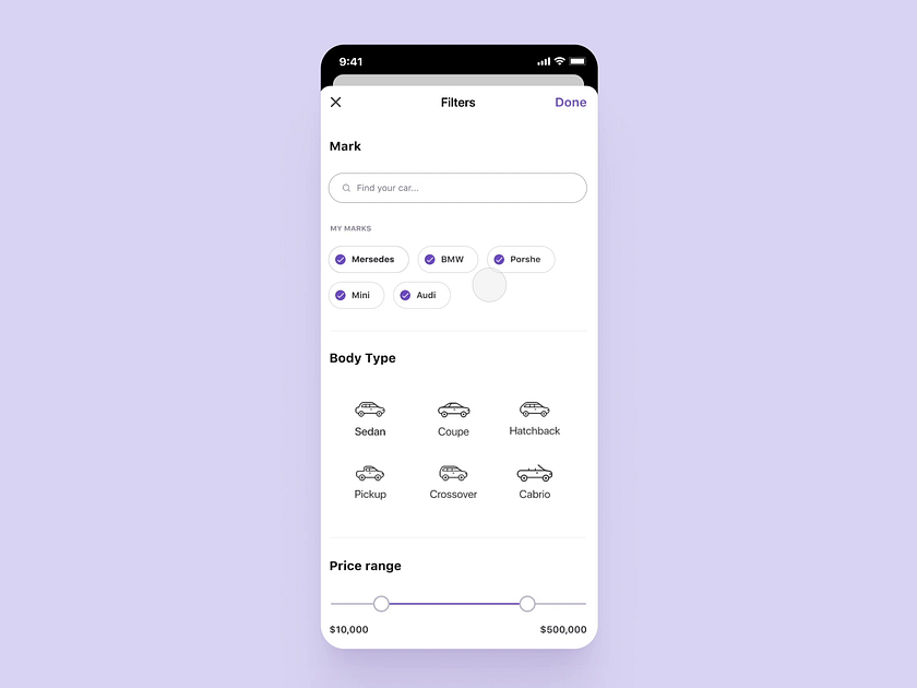 Filter UI designs, themes, templates and downloadable graphic elements ...