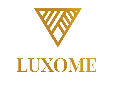 LUXOME branding design flat graphic design icon logo luxury luxury brand luxury logo minimal vector
