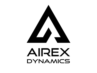 AIREX DYNAMICS design flat graphic design icon illustrator logo minimal vector
