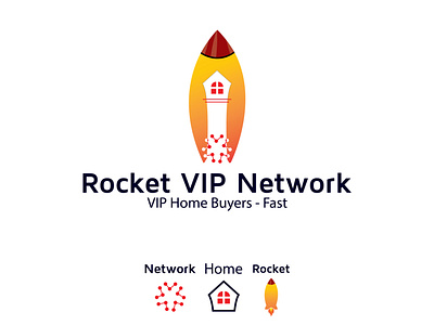 Rocket Network Logo abastact brand design brand identity branding logo home logo logo logo design logodesign modern logo network logo new logo design rocket logo vip logo