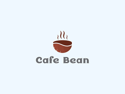 Cafe Bean Logo abastact bean logo brand design brand identity branding logo cafe logo coffe logo creative logo graphics logo logo design logo designer logo maker logodesign logoinspiration logomaker modern logo