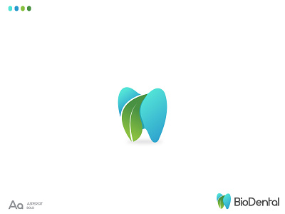 BioDental Modern Logo Design