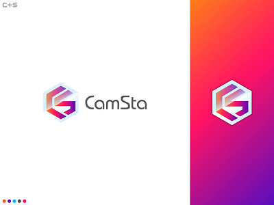 Camsta Modern Letter Logo