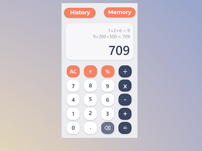 Calculator calculator daily004 dailyui dailyuichallenge